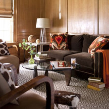 brown sofa