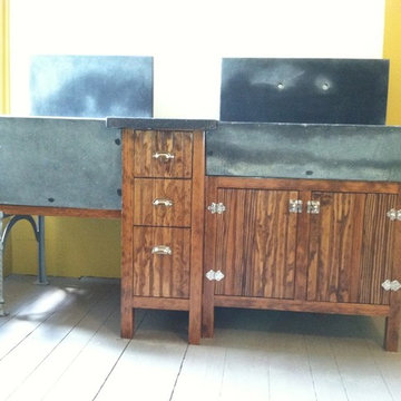Historical Kitchen sink base