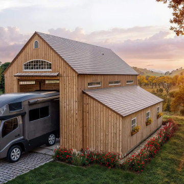 Discover Moscow's Stunning Wood Pavilion: A 3D Architectural Marvel