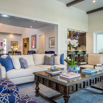Upscale Family Home: Living Room