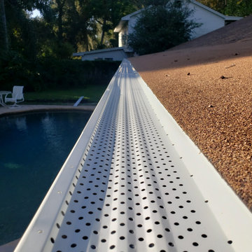Previous Work (Tile, Gutters and LeafGuard Installs)
