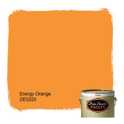 Dunn-Edwards Paints Energy Orange DE5223 - Paint