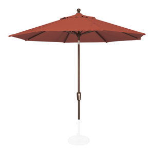 Catalina 9 Octagon Market Umbrella Sunbrella Fabric Contemporary Outdoor Umbrellas By Simplyshade