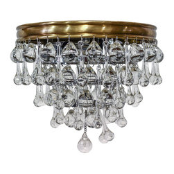 Crystorama Calypso Flush Mount Light - Flush-mount Ceiling Lighting
