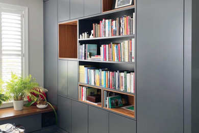 Example of a home office design in Other