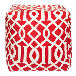 Surya Pouf Ottoman - Floor Pillows And Poufs