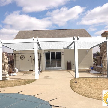 Large Installations of Adjustable Patio Covers