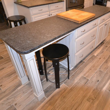Large Exton PA kitchen remodel in coordination with Northeast Construction