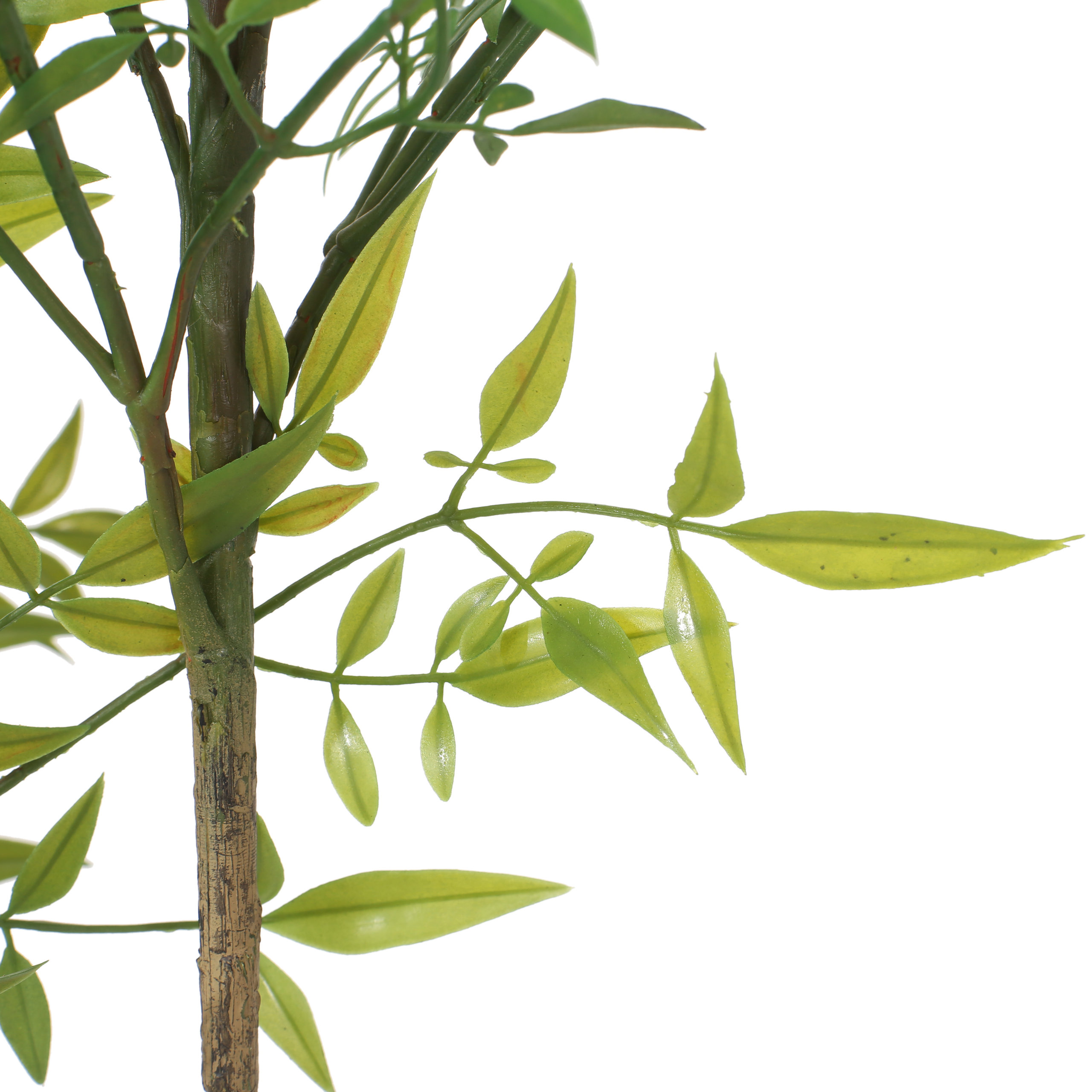 Hartshorn Artificial Heavenly Bamboo Nandina Tree, Green, 31.5wx29.5dx47.2h