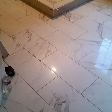 Calcutta Marble Master Bath