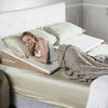 Avana SuperSlant Queen Width Bed Wedge Pillow with Bamboo Cover, Queen