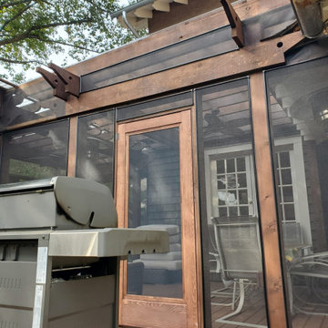 Screened in pergola in NW, DC
