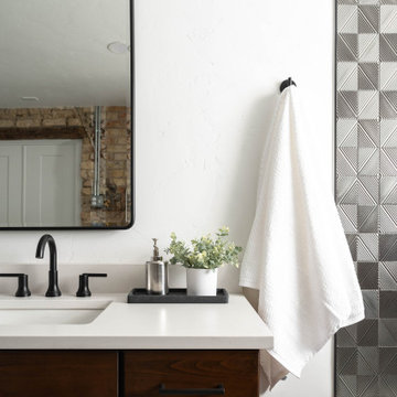 Modern Industrial Bathroom Remodel
