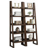 Parker House Tempe Pair of Etagere Bookcases, Tobacco