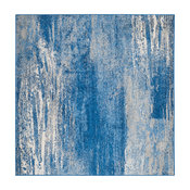 Safavieh Adirondack Collection ADR112 Rug, Silver/Blue, 10' Square