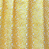 Mimosa Yellow Scrolls By The Yard, 44 inches width Yellow Poly Viscose Burnout