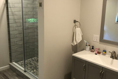 Example of a bathroom design in Other