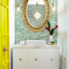 Modern powder room