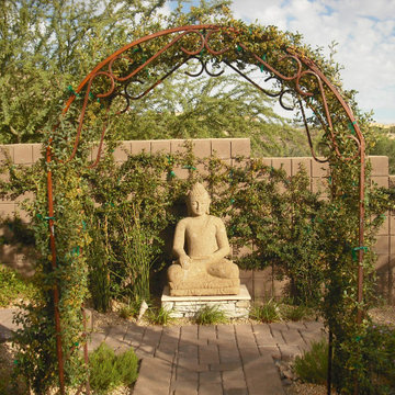 Japanese Style Desert Garden