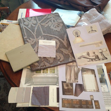Master bathroom remodel product selections