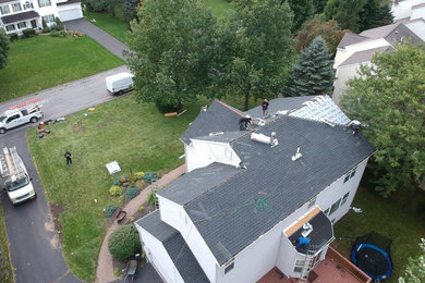 Inspiration for a timeless exterior home remodel in New York