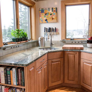 Maine Cabin Gets Clever Upgrade