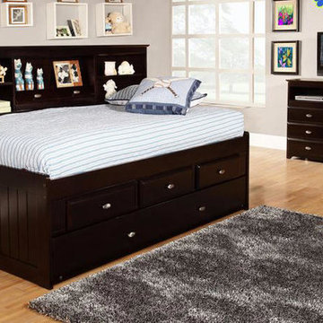 Bookcase beds