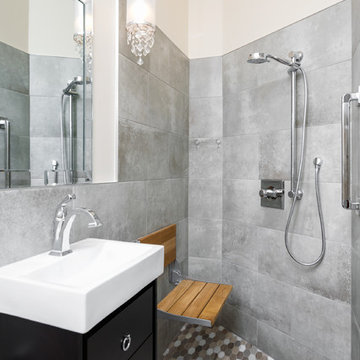 Tiny Bathroom with Maximized Space