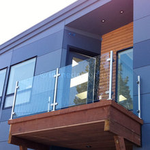 glass railing