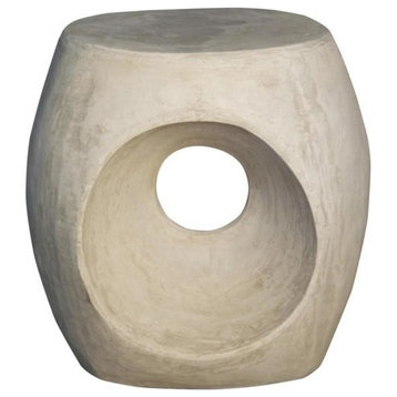 Thierry Side Table, Stool, Fiber Cement