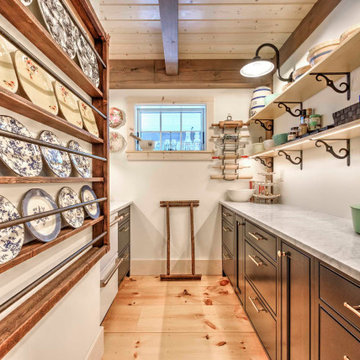 Rustic Ski Chalet Kitchen - West Dover, VT