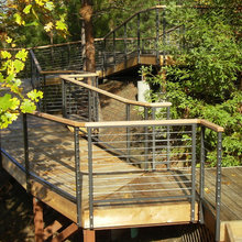 Deck and railings
