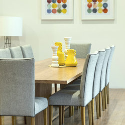 Corang table with Kingston chairs - Dining Tables