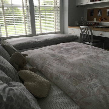Bedroom Window, Built-in Bedroom Seating, Independence MN, New Build