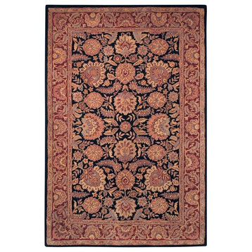 Safavieh Classic Collection CL359 Rug, Navy/Red, 8'3"x11'