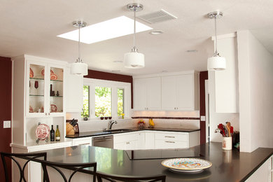 Kitchen - transitional kitchen idea in Other