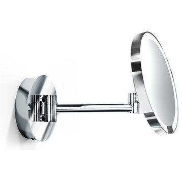 WS 92WD Magnifying Makeup Mirror in Polished Chrome w/ LED Light