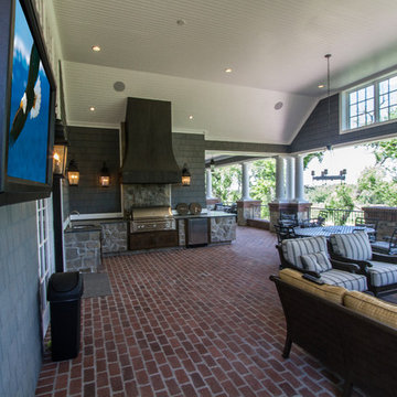 Greenwood Village Preserve Project-Traditional Shingle Style Home