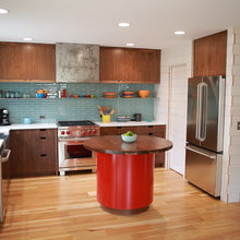 kitchen tile and door
