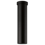 Eglo - 1-Light, 40W Single Tube Ceiling Light, Matte Black - The Tortoreto slim cyndrical ceiling light by Eglo is designed to evoke a marked contrast between boldness and subtlety featuring an assertive, minimalistic luminaire with the soft warmth of its projected light. This ceiling light looks distinctive in a solo installation or hanging in multiples to create a thematic look within a room.