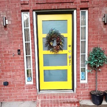 Yellow Painted Doors