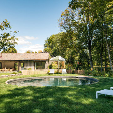 Barn-Inspired ADU & Guest Cottage in NY with NanaWall Steel Effect Doors