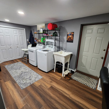 Basement Finish with bathroom