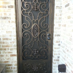 Wrought Iron Screen Doors - Products