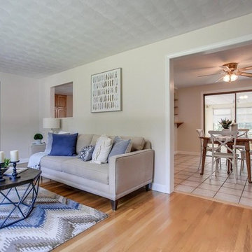 Colonial North Reading Updated with Paint and Furnishings