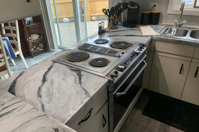 Kitchen photo in Boston