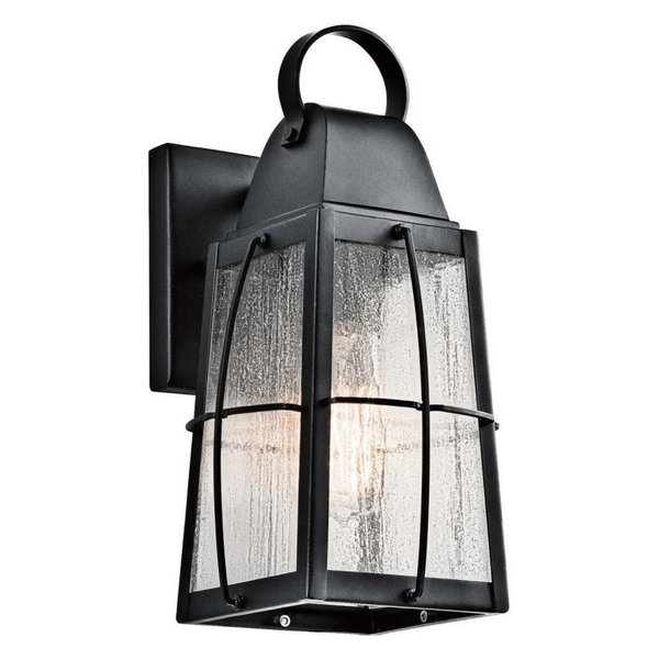 Tolerand Outdoor Wall 1-Light, Textured Black