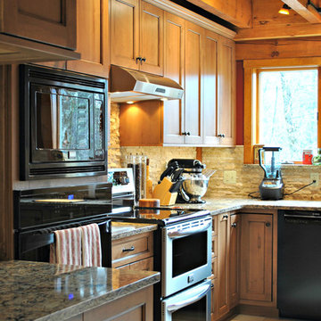 Rustic Kitchen Remodel in Princeton, MA