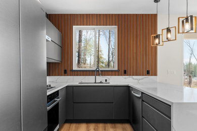 Kitchen - contemporary kitchen idea in San Francisco