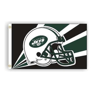 New York Jets Flag-3x5FT NFL Banner-100% polyester - flagsshop